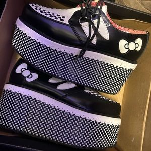 Hello Kitty X TUK Polka Dot creepers